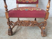 Louis XIV Armchairs (Tapestry)