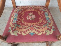 Louis XIV Armchairs (Tapestry)