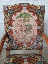 Louis XIV Armchairs (Tapestry)