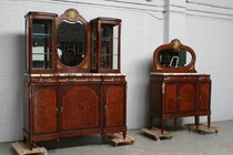 Buffet and server Louis XIV France Mahogany 1900