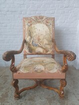 Louis XV Armchair (Tapestry)