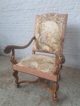 Louis XV Armchair (Tapestry)