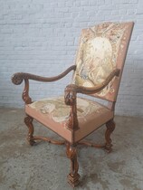 Louis XV Armchair (Tapestry)