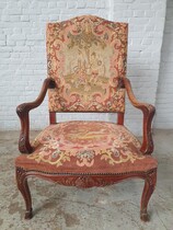 Louis XV Armchair (Tapestry)