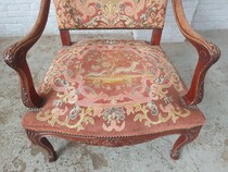 Louis XV Armchair (Tapestry)