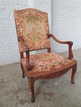 Louis XV Armchair (Tapestry)