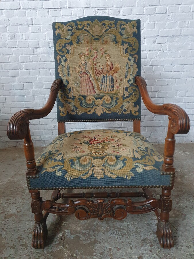 Louis XV Armchair (Tapestry)