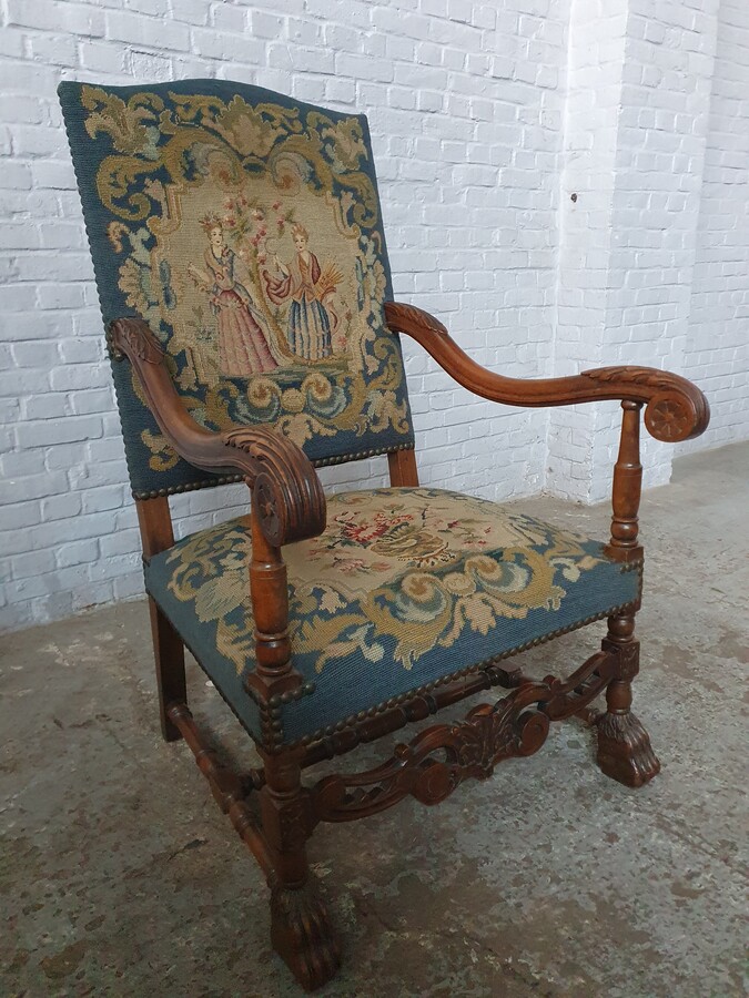 Louis XV Armchair (Tapestry)