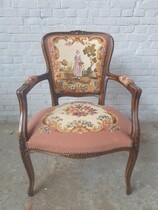 Louis XV Armchair (Tapestry)