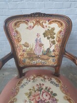 Louis XV Armchair (Tapestry)