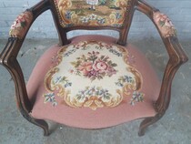 Louis XV Armchair (Tapestry)