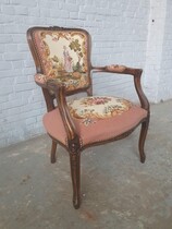 Louis XV Armchair (Tapestry)