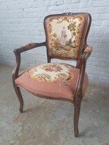Louis XV Armchair (Tapestry)