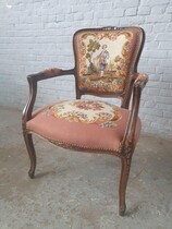Louis XV Armchair (Tapestry)