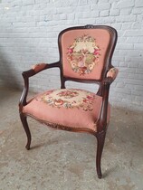 Louis XV Armchair (Tapestry)