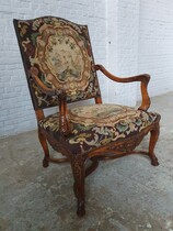 Louis XV Armchair (Tapestry)