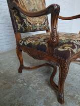 Louis XV Armchair (Tapestry)