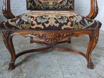 Louis XV Armchair (Tapestry)
