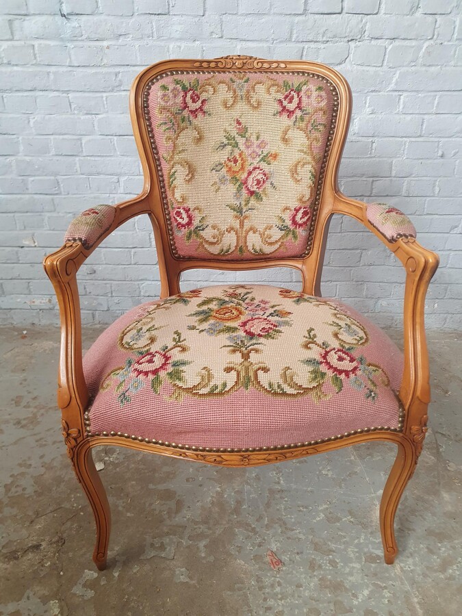 Louis XV Armchair (Tapestry)