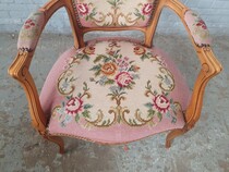 Louis XV Armchair (Tapestry)