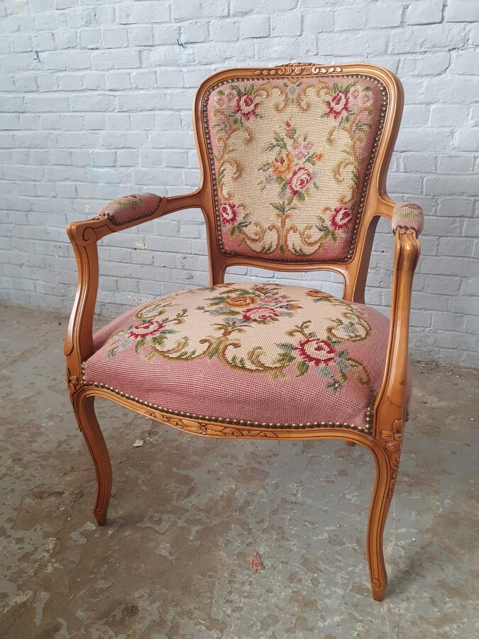 Louis XV Armchair (Tapestry)