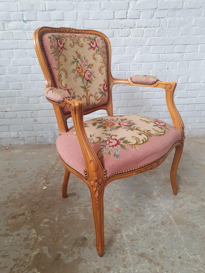 Louis XV Armchair (Tapestry)