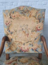 Louis XV Armchair (Tapestry)
