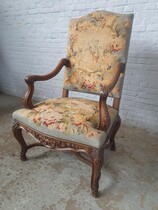 Louis XV Armchair (Tapestry)