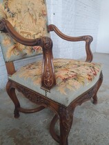 Louis XV Armchair (Tapestry)