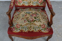 Louis XV Armchair (Tapestry)