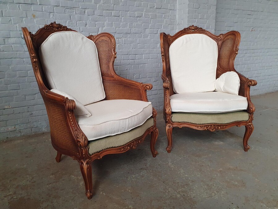Louis XV Armchairs (Bergere)