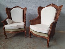 Louis XV Armchairs (Bergere)