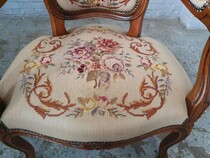 Louis XV Armchairs (pair)