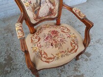 Louis XV Armchairs (pair)