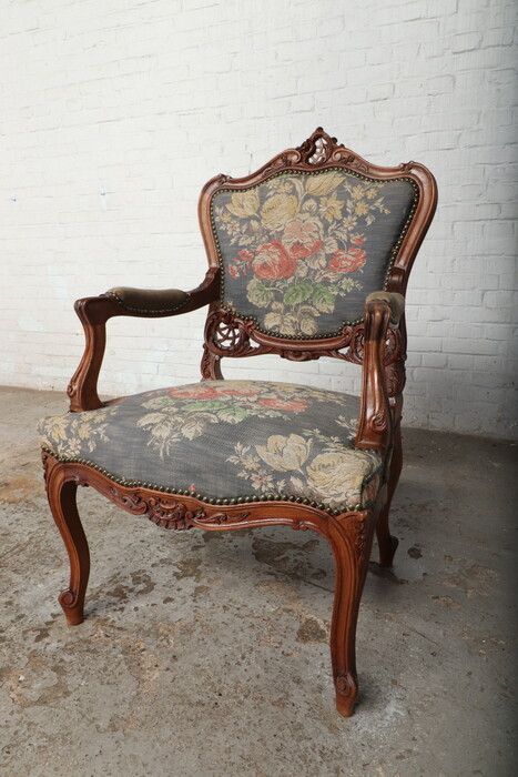 Louis XV Armchairs (pair)