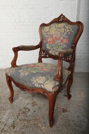 Louis XV Armchairs (pair)