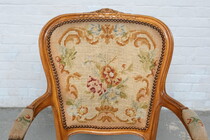 Louis XV Armchairs (Tapestry)