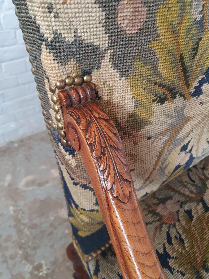 Louis XV Armchairs (Tapestry)