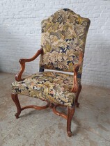 Louis XV Armchairs (Tapestry)