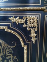 Louis XV (Boulle) Cabinet (marble top)