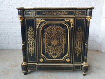 Louis XV (Boulle) Cabinet (marble top)