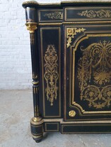 Louis XV (Boulle) Cabinet (marble top)