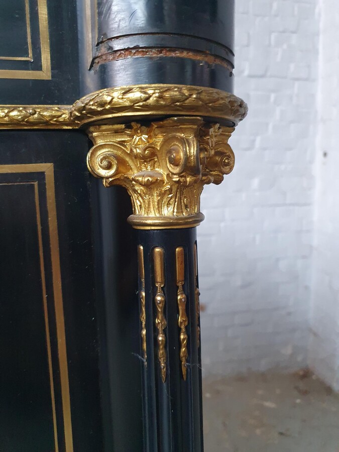 Louis XV (Boulle) Cabinet (marble top)