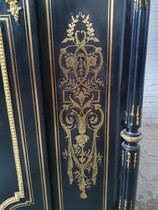 Louis XV (Boulle) Cabinet (marble top)