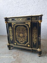 Louis XV (Boulle) Cabinet (marble top)