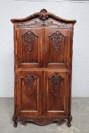 Cabinet Louis XV Belgium Oak 1920