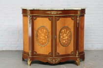 Louis XV Cabinet (marble top)