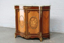 Louis XV Cabinet (marble top)