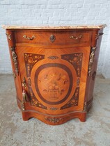Louis XV Cabinet (marble top)