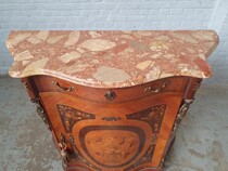 Louis XV Cabinet (marble top)
